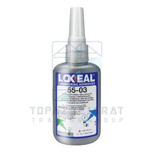 چسب لاکسیل 03-55 LOXEAL 55-03 GLUE چسب صنعتی آنایروبیک قفل رزوه قدرت متوسط چسب مایع و سیال ایتالیایی